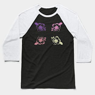 Flower Baseball T-Shirt